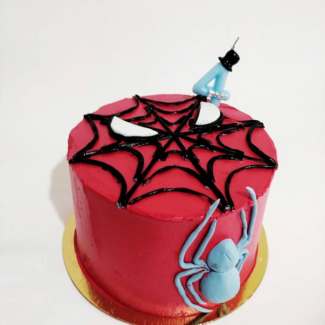 Classic White Wedding Cake - Front View